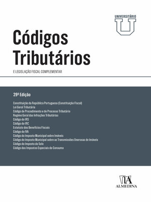 cover image of Códigos Tributários – Edição Universitária--29ª Edição